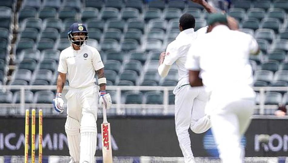 India Vs South Africa 3rd test : India target to South Africa 241 runs